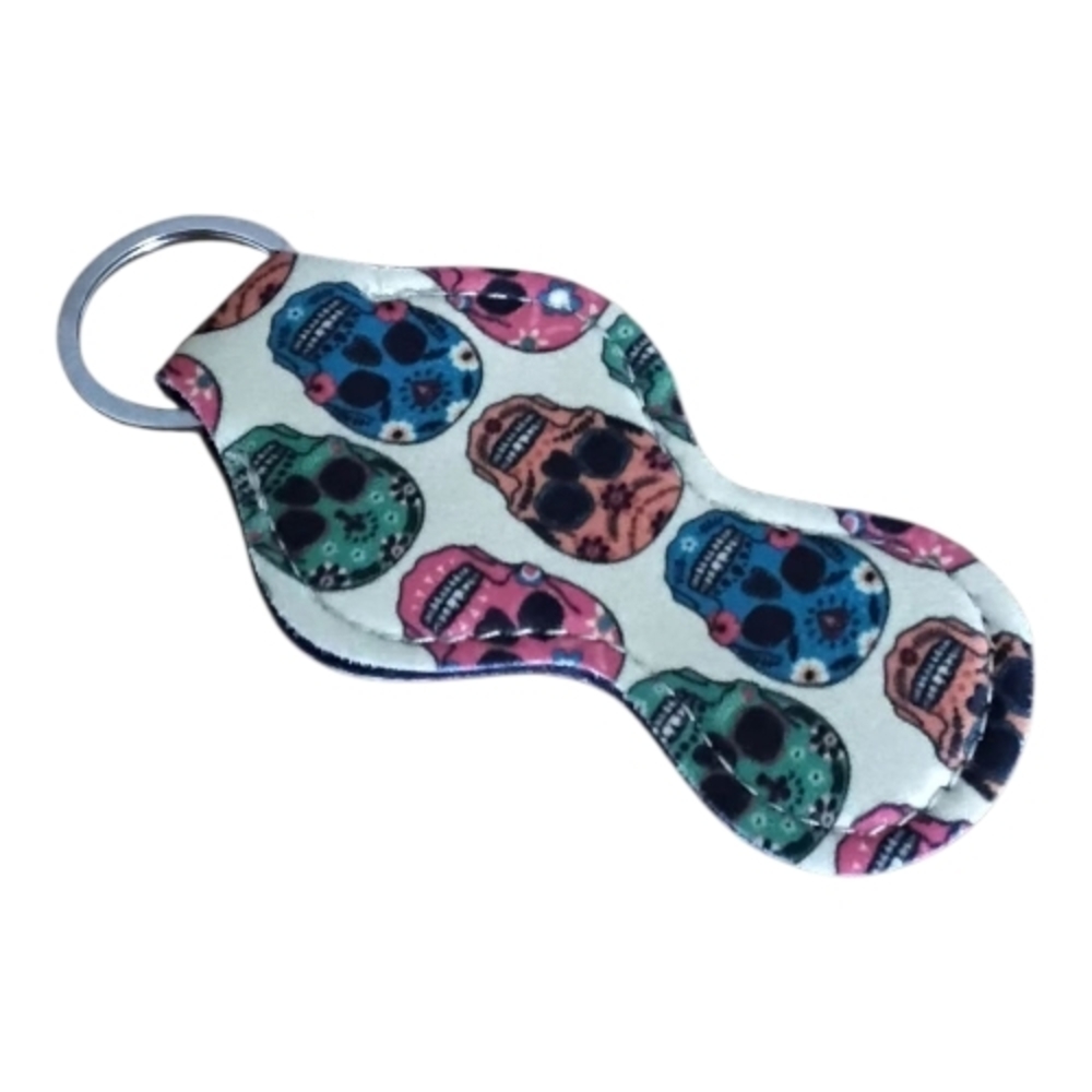 Colorful Skull Pattern Key Holder - Picture 2 of 2